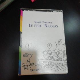Sempé - Goscinny / Le Petit Nicolas. Coffret 4 volumes : Le petit Nicolas a des ennnuis+Les récrés du Petit Nicolas+ Les vacances du Petit Nicolas+Le Petit Nicolas et les copains 《小尼古拉》一套四册全 法语原版