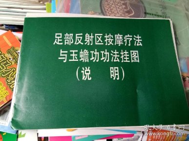 足部 反射 区 按摩疗法与玉蟾功功法挂图(说明)