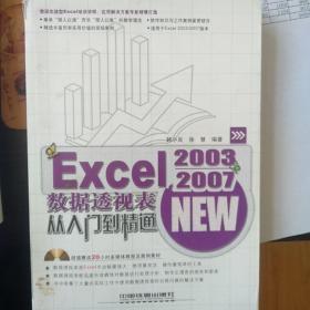 Excel2003/2007数据透视表