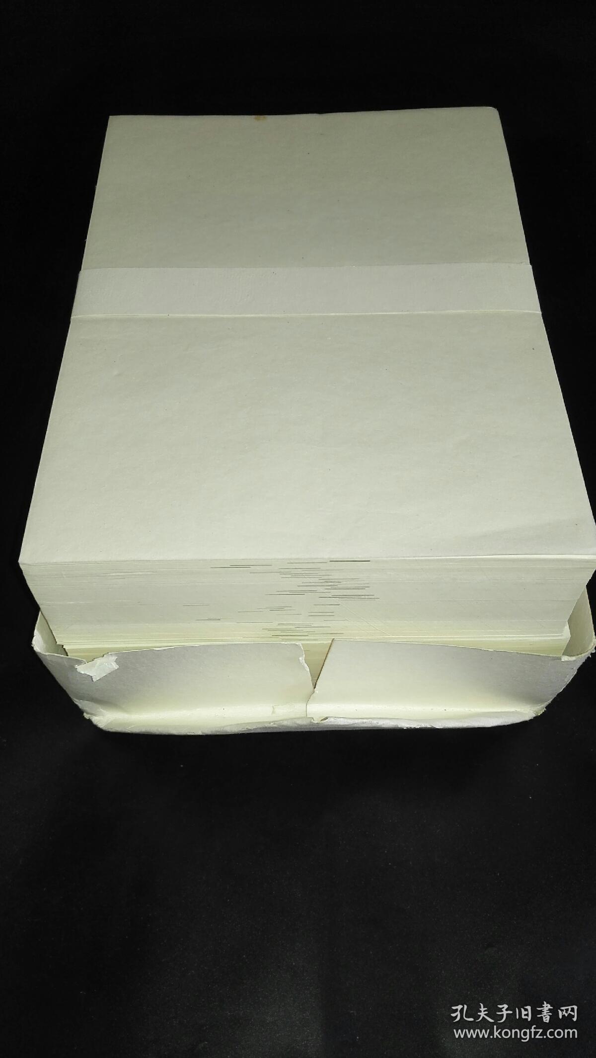 六十年代出产日本手工薄白皮纸~双千,古籍修复用,一百张一沓.