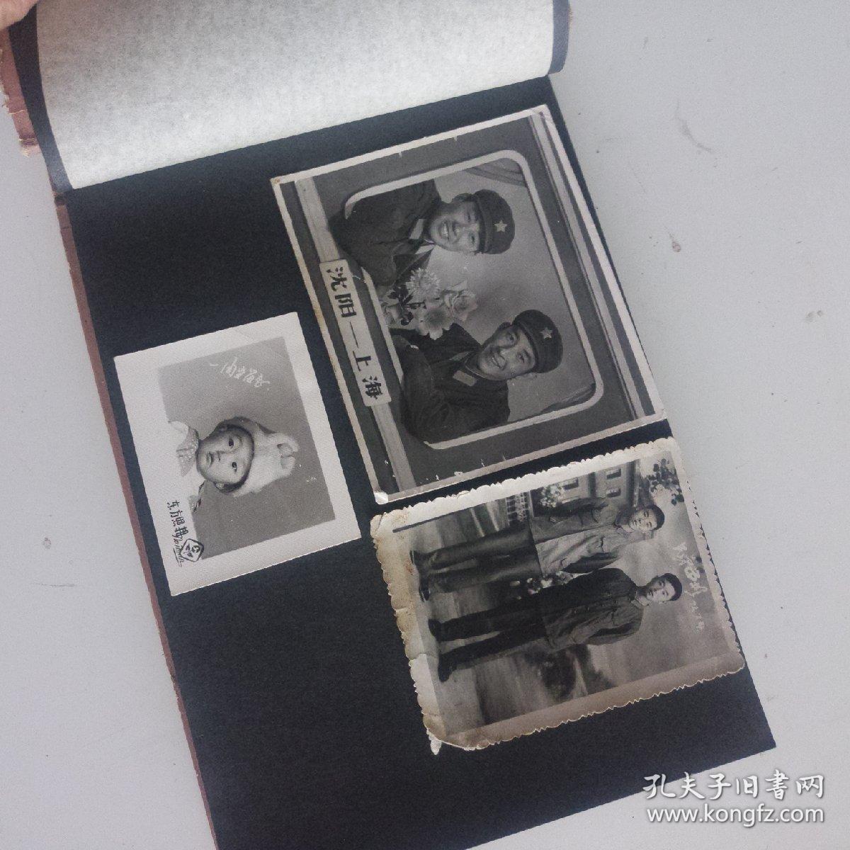 七十年代老影集一本(有四十余张大小照片)