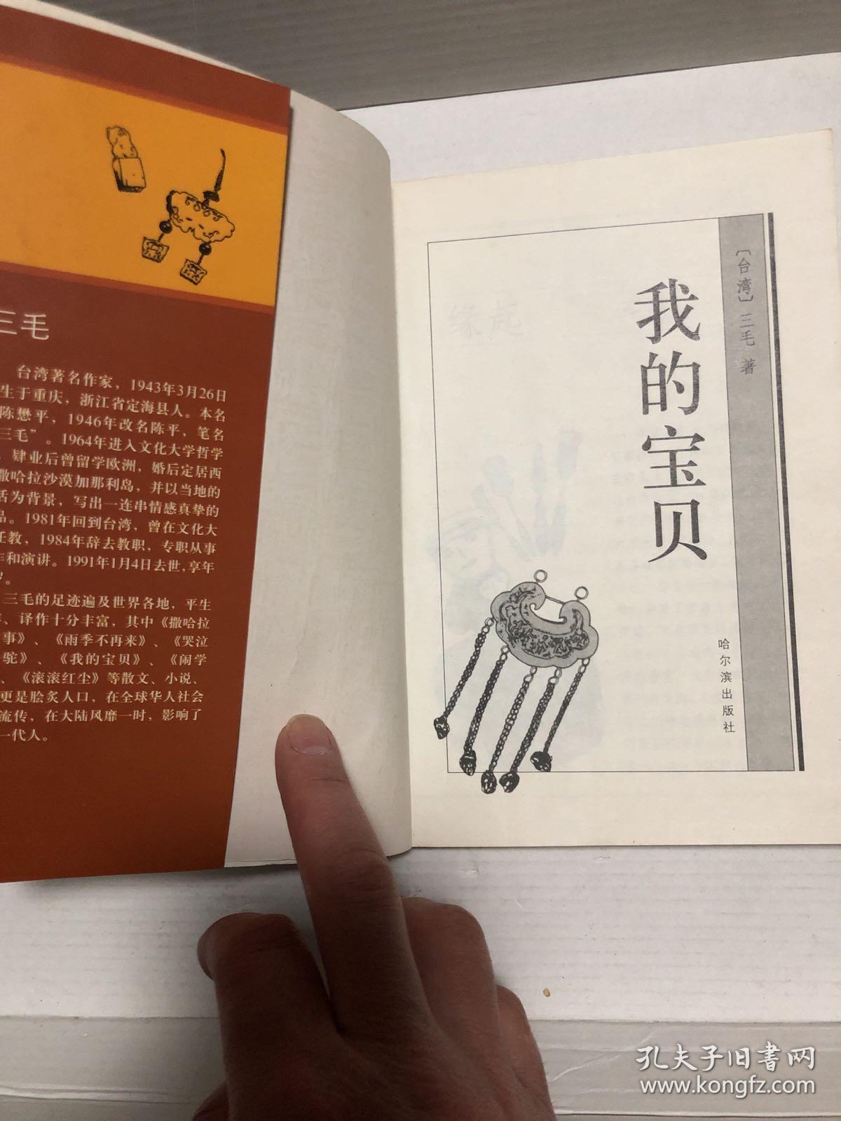 三毛全集13我的宝贝