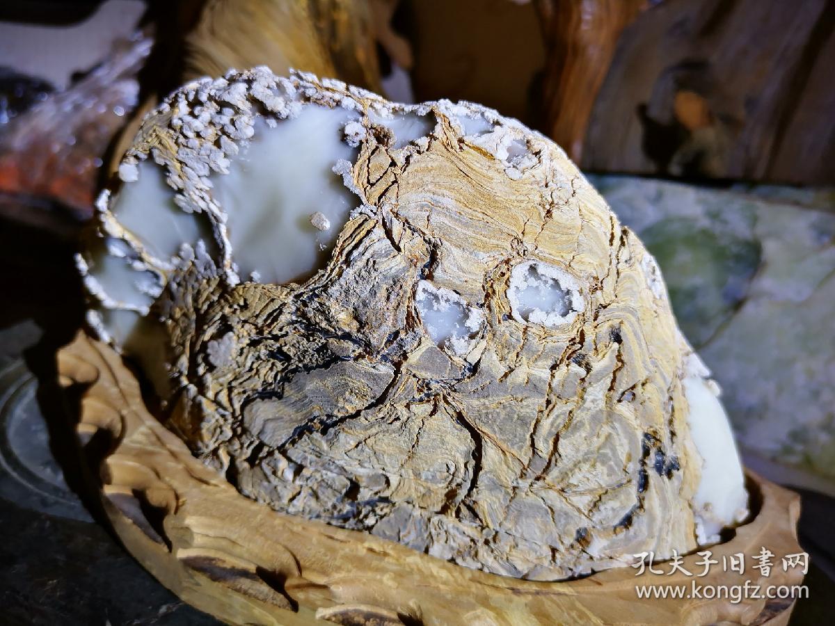 白灵玉 石包玉 灵壁石