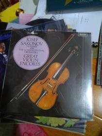 josef sakonov 小提琴 黑胶唱片