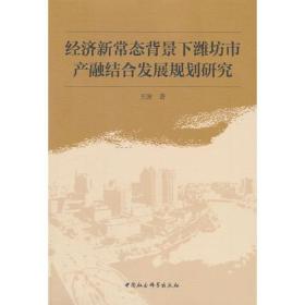 经济新常态背景下潍坊市产融结合发展规划研究