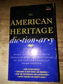 THE AMERICAN HERITAGE dic.tion.ar.y（美国遗产词典.原版英文）