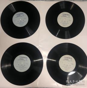 黑胶唱片:评剧《秦香莲》4张8面全_筱白玉霜 席宝昆 李义庭 魏荣元