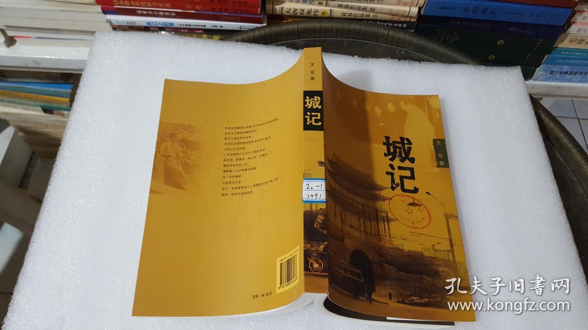 城记_王军 著_孔夫子旧书网