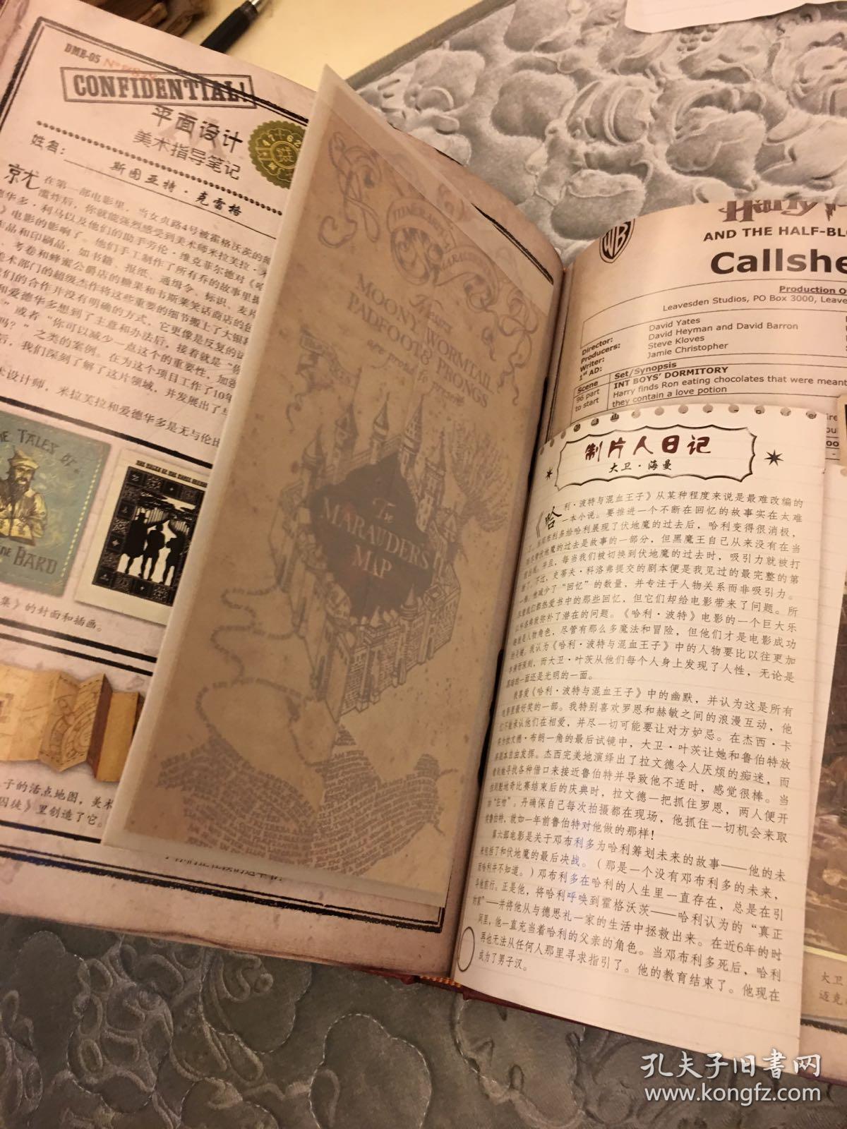 哈利.波特电影魔法书