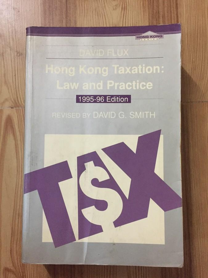 HongKong Taxation：Law and Practice 1995-1996 Edition