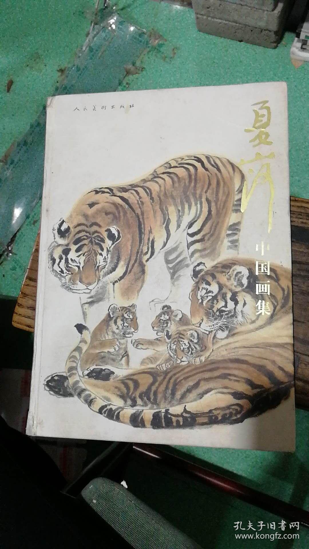 夏山河中国画集(书脊小伤 不影响使用)