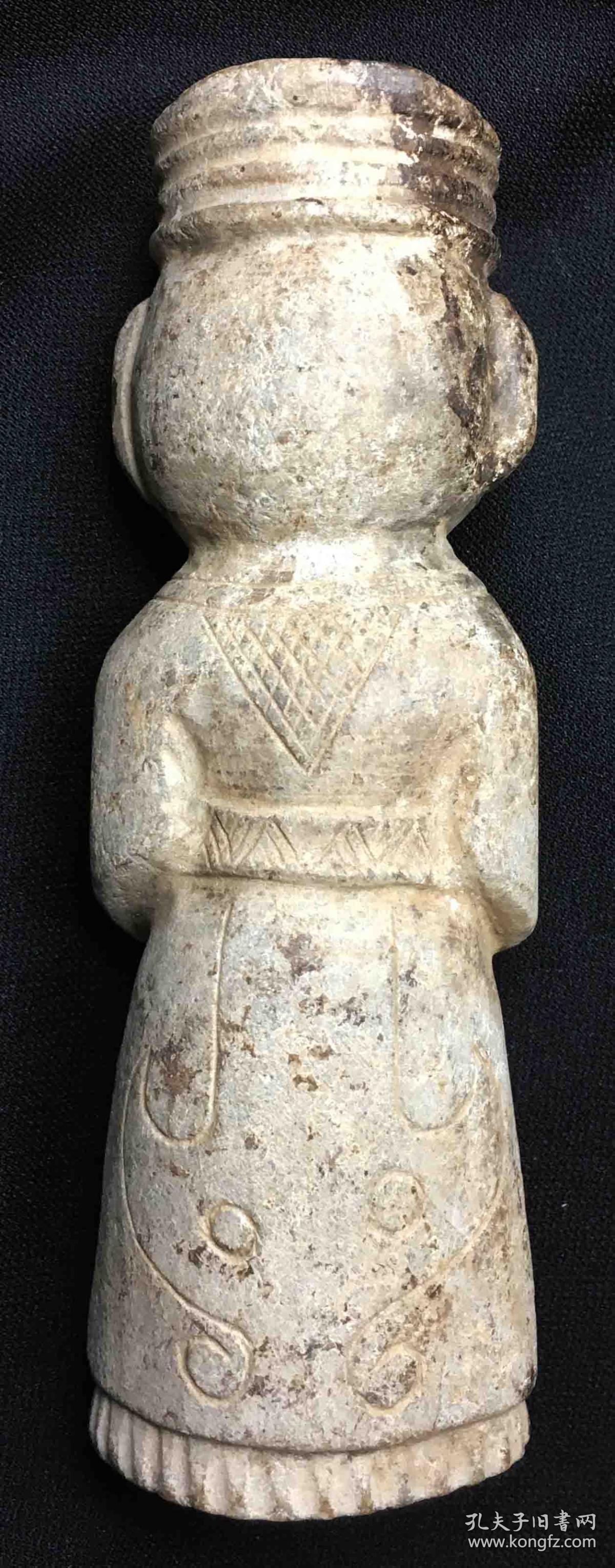 秦汉时期地方玉料玉人俑