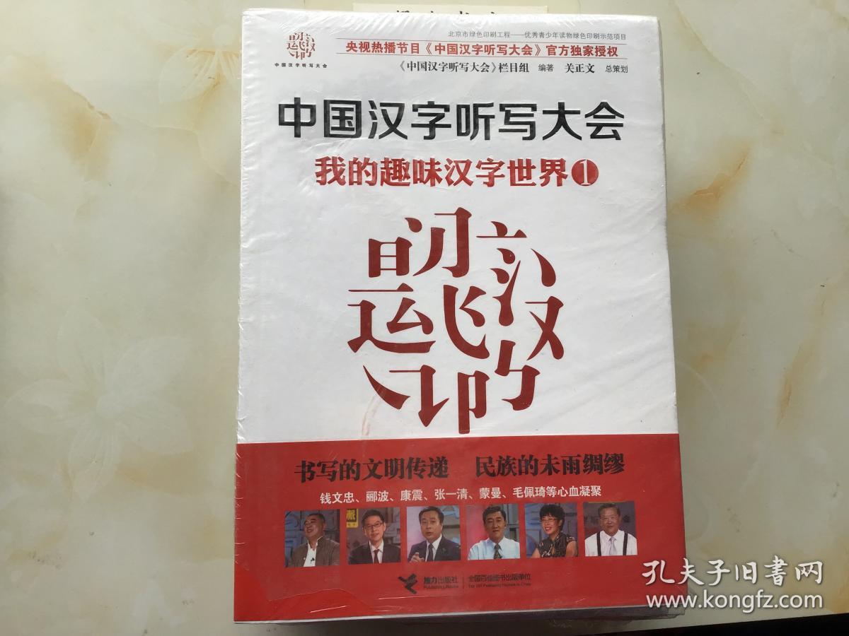 中国汉字听写大会我的趣味汉字世界 全4册 未拆封 孔夫子旧书网