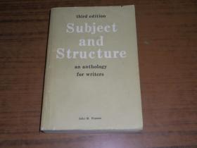 Subject and Structure