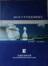 2011年下半年投资策略报告
