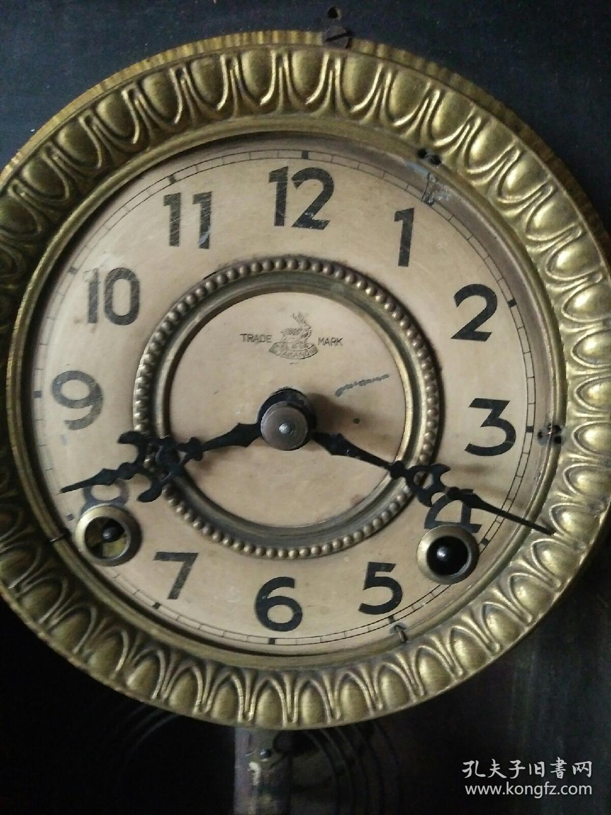 民国鹿牌马钟有残高6529