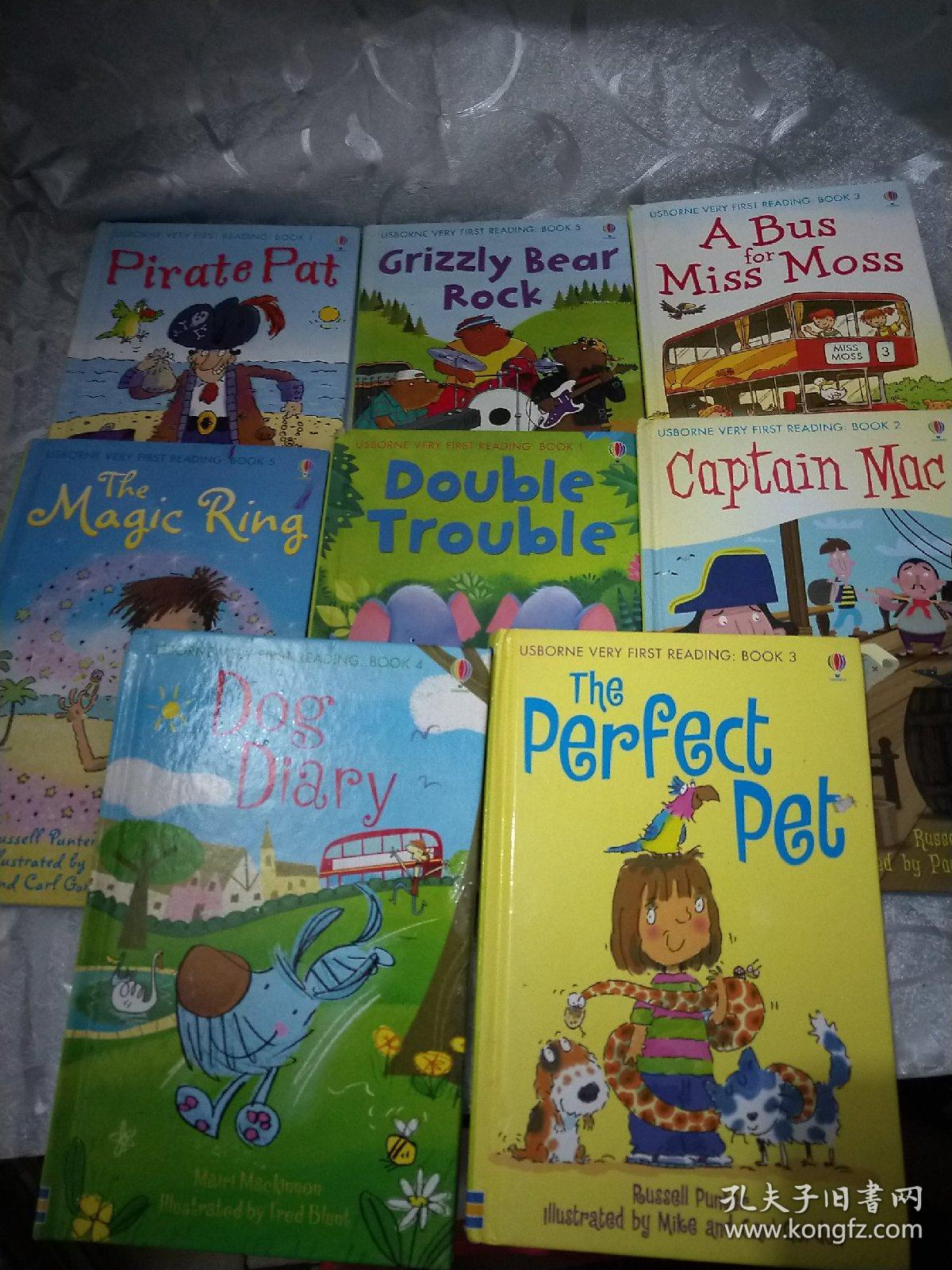 usborneveryfirstreading英文原版8本不重复合售