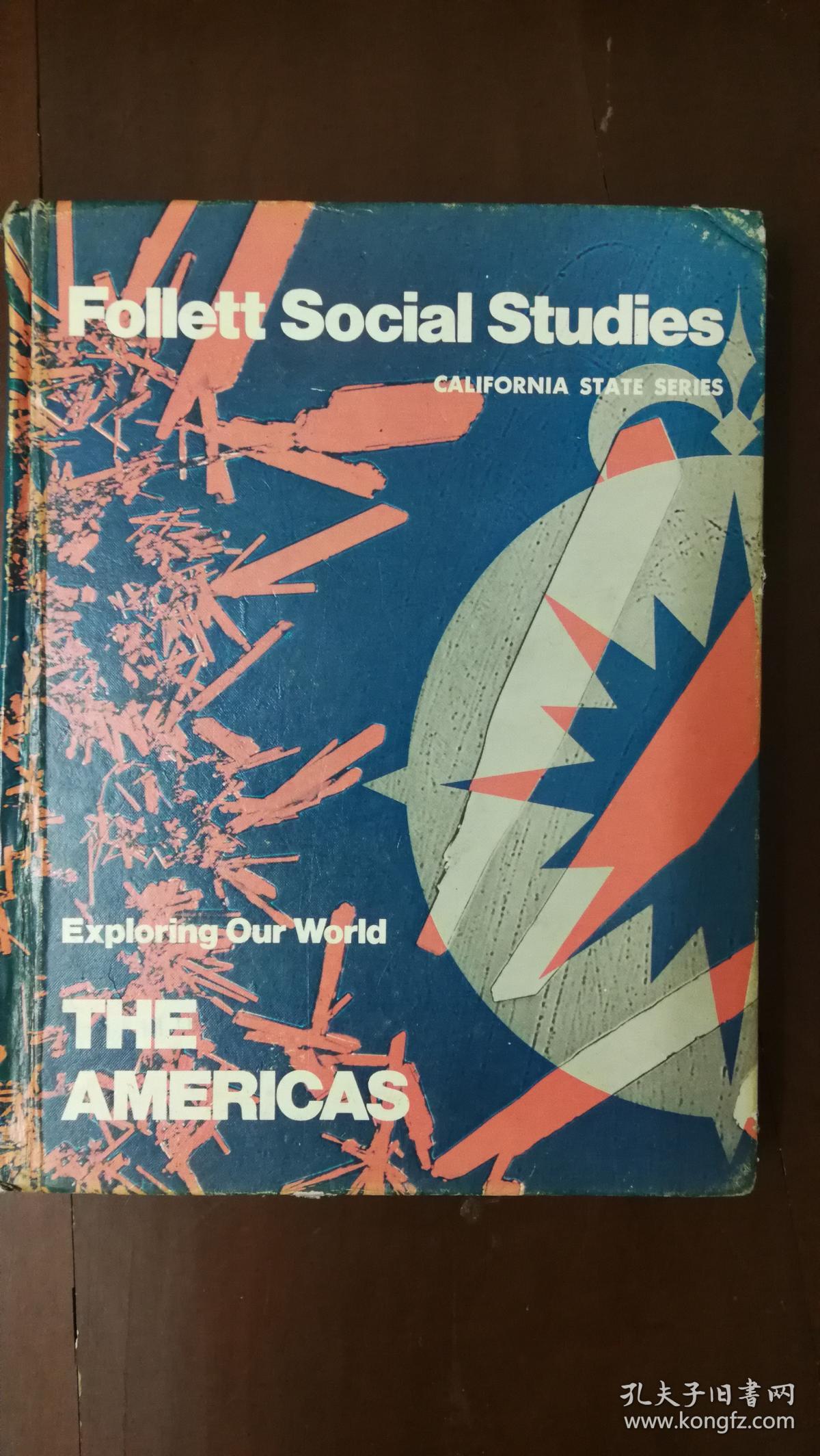 exploring our world the americas 【美国课本,稀见佳品】