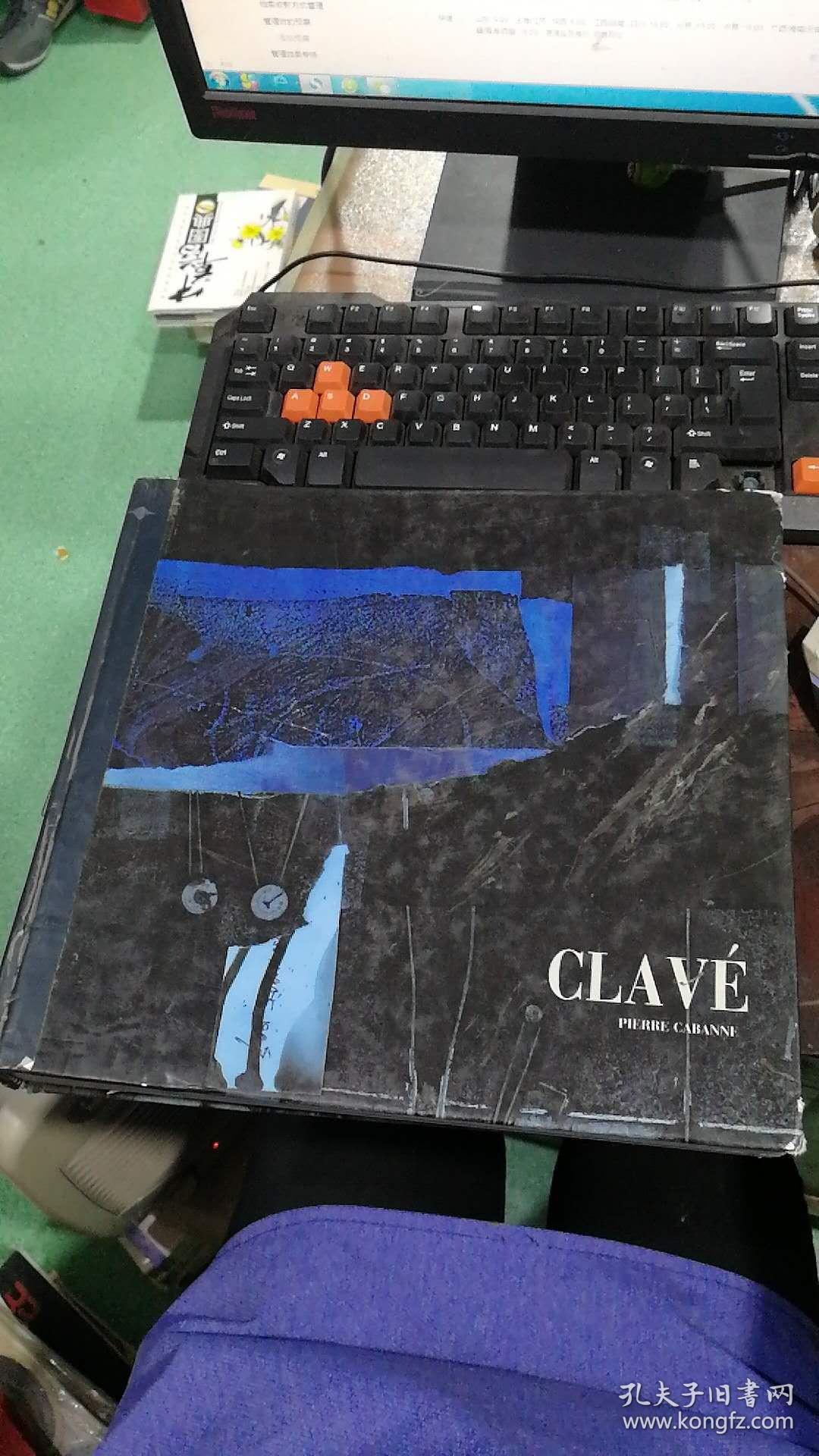 clave pierre cabanne画集(封面有补丁 不影响内容)