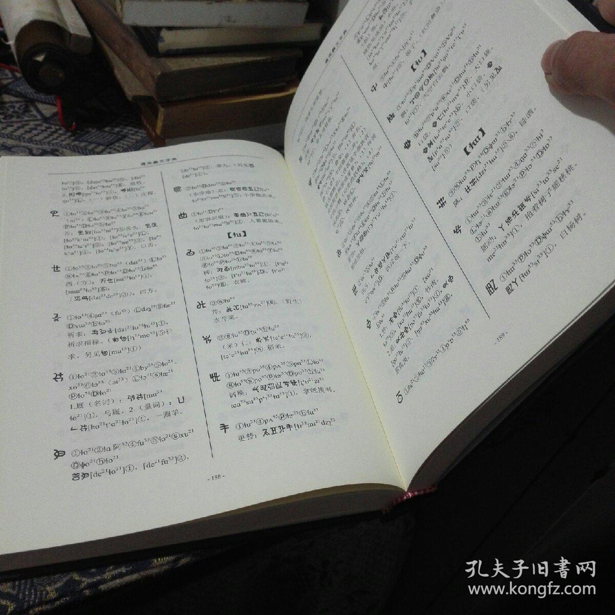 贵州民族文化文库:通用彝文字典(全新正版大16开精装 彝汉对照)