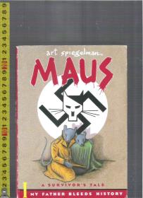 原版英语漫画书 MAUS 1 a survivor's tale / art spiegelman（1992年普利策奖获奖）【店里有许多英文原版书欢迎选购】