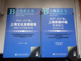 上海蓝皮书 2006-2007 2册合售