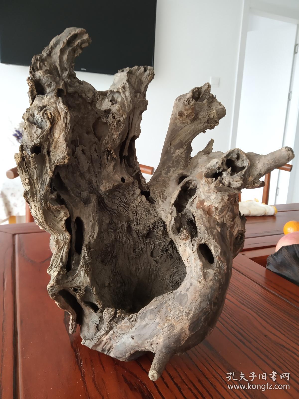 盆景 老根雕 山子 造型古朴 28*20cm 8成