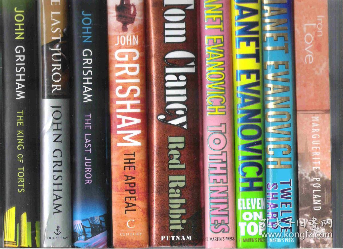 16开本精装本礼品书|英文小说 the last juror / john grisham【店里