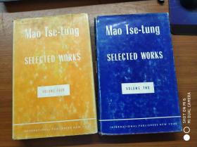 selected works of mao tse-tung（毛泽东选集， 第2，4卷）精装英文版