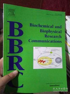 biochemical and biophysical research communications volume 479