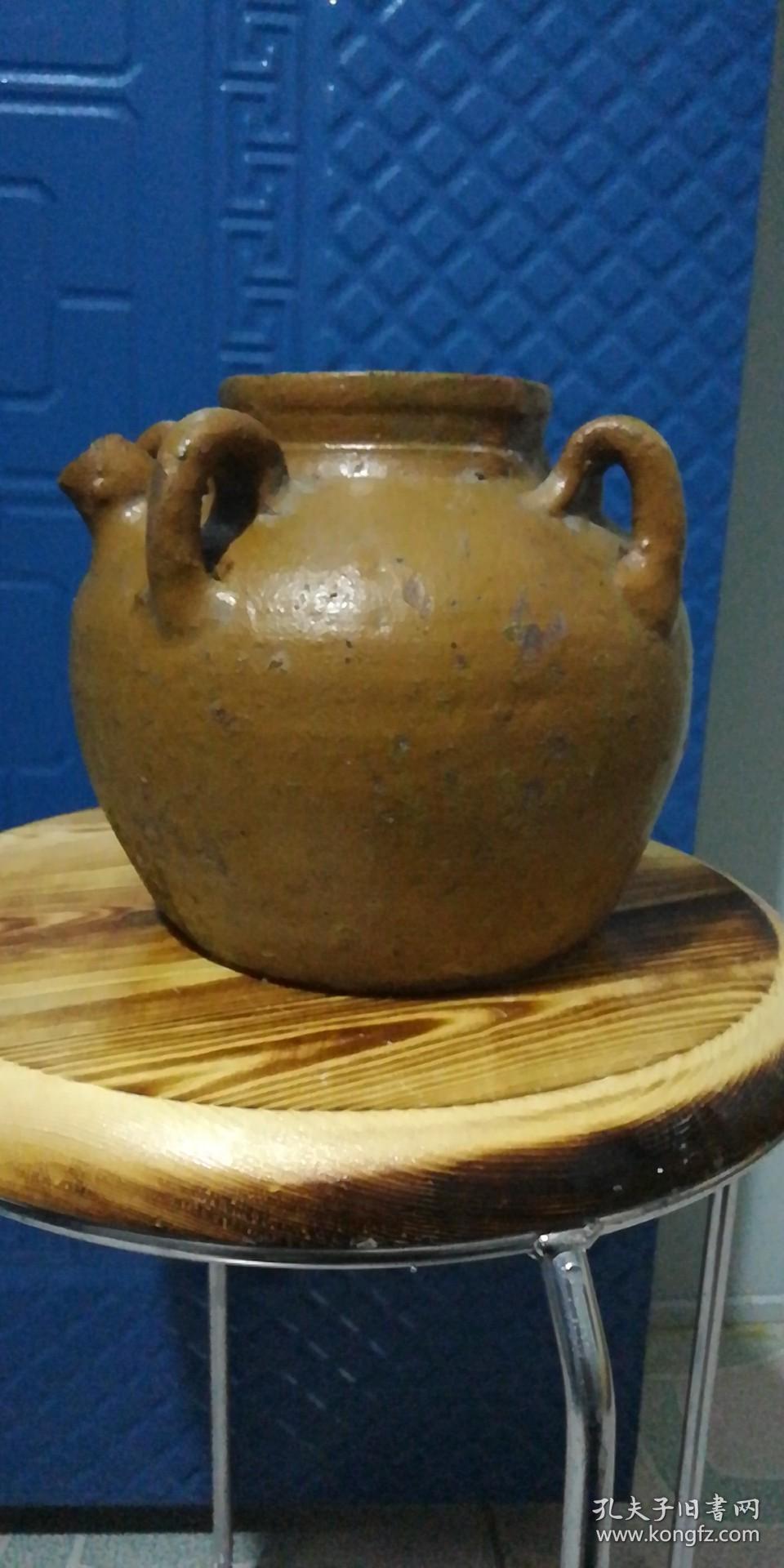 清代马口窑四系酒壶