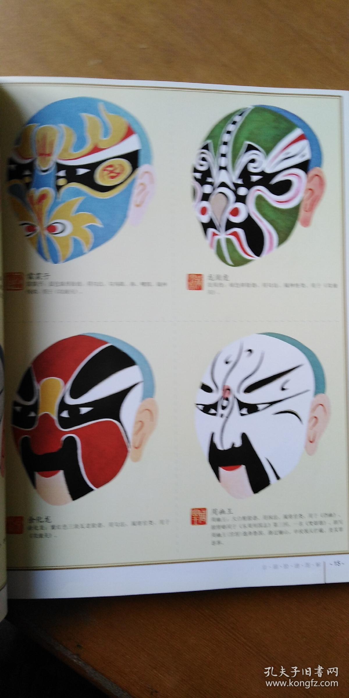 京剧脸谱图解