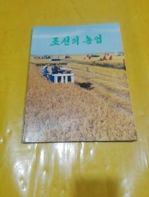朝鲜原版 朝鲜文 ; 朝鲜画册 조선의 농업