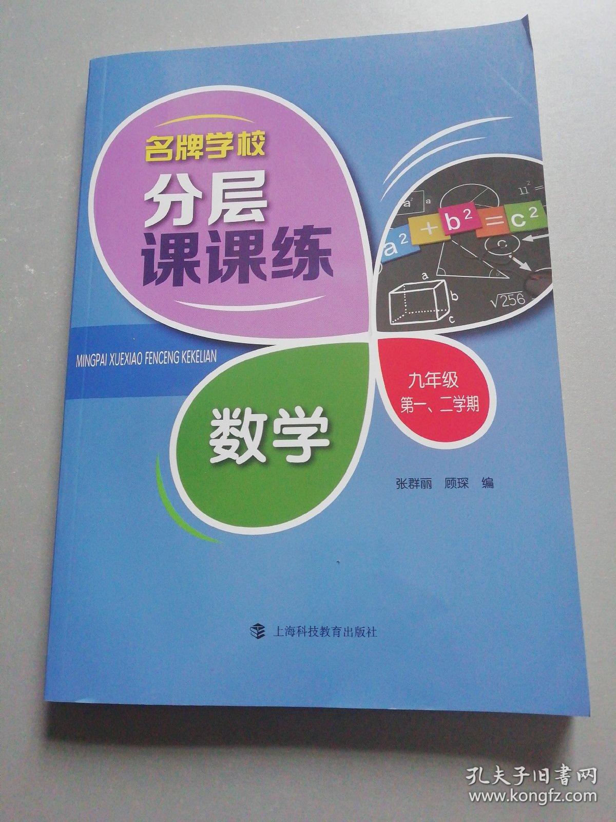 名牌学校分层课课练 数学 九年级第一。二学期