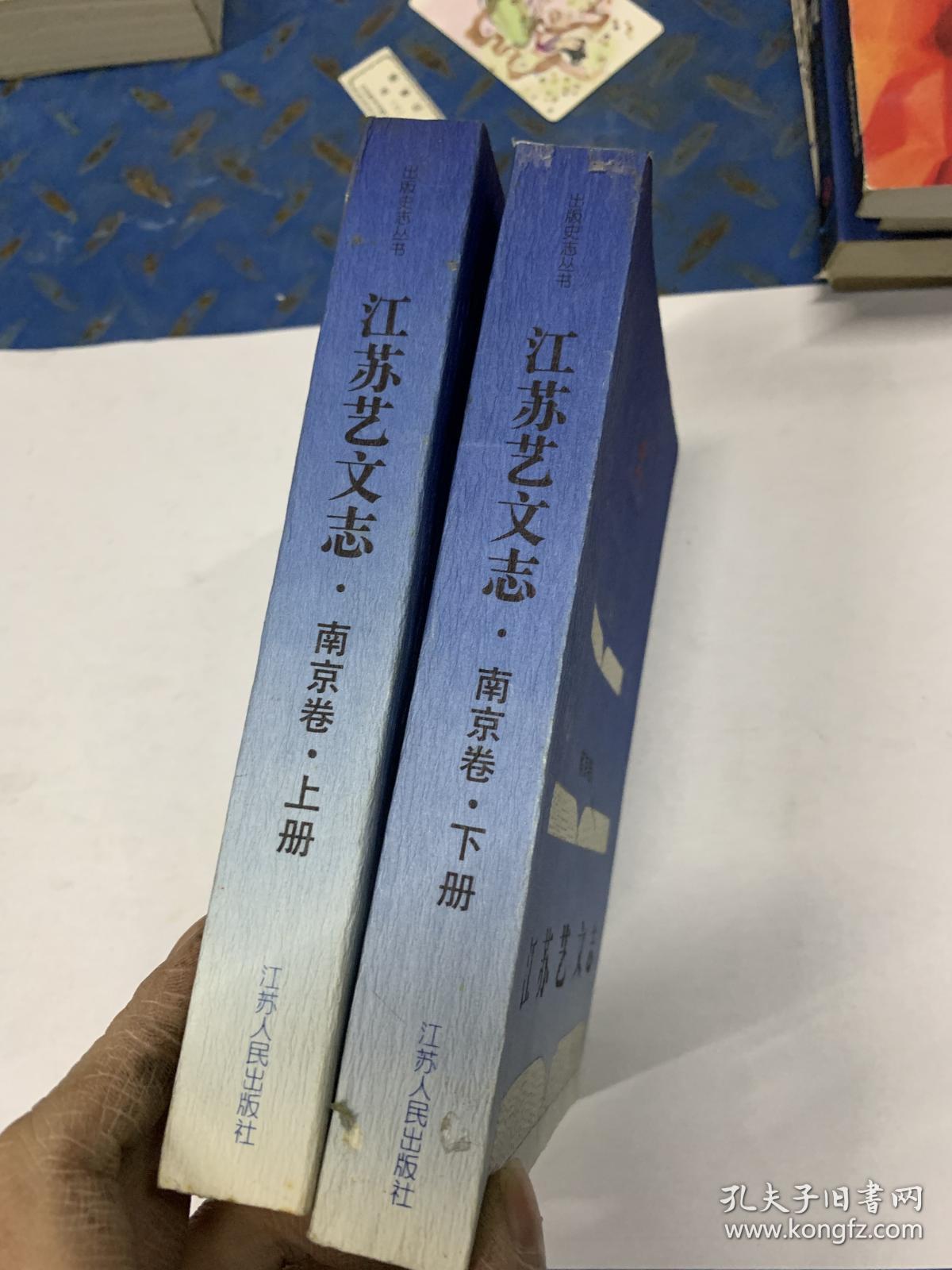 江苏艺文志 南京卷 上下两册全