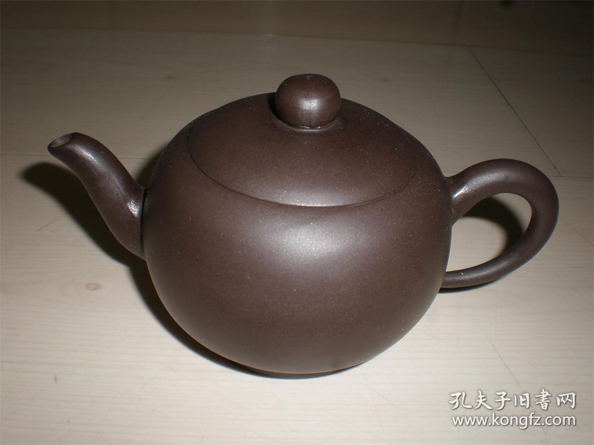 收藏名家老紫砂壶:原矿老黑泥纯手工谈碧云制灯笼壶紫砂壶