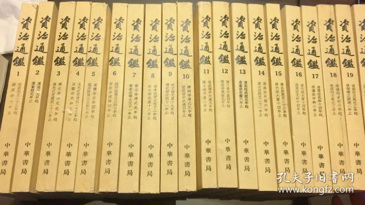 资治通鉴全20册