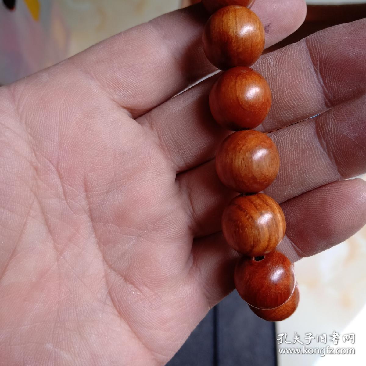 高级包装盒入水沉底檀木1.5cm14颗