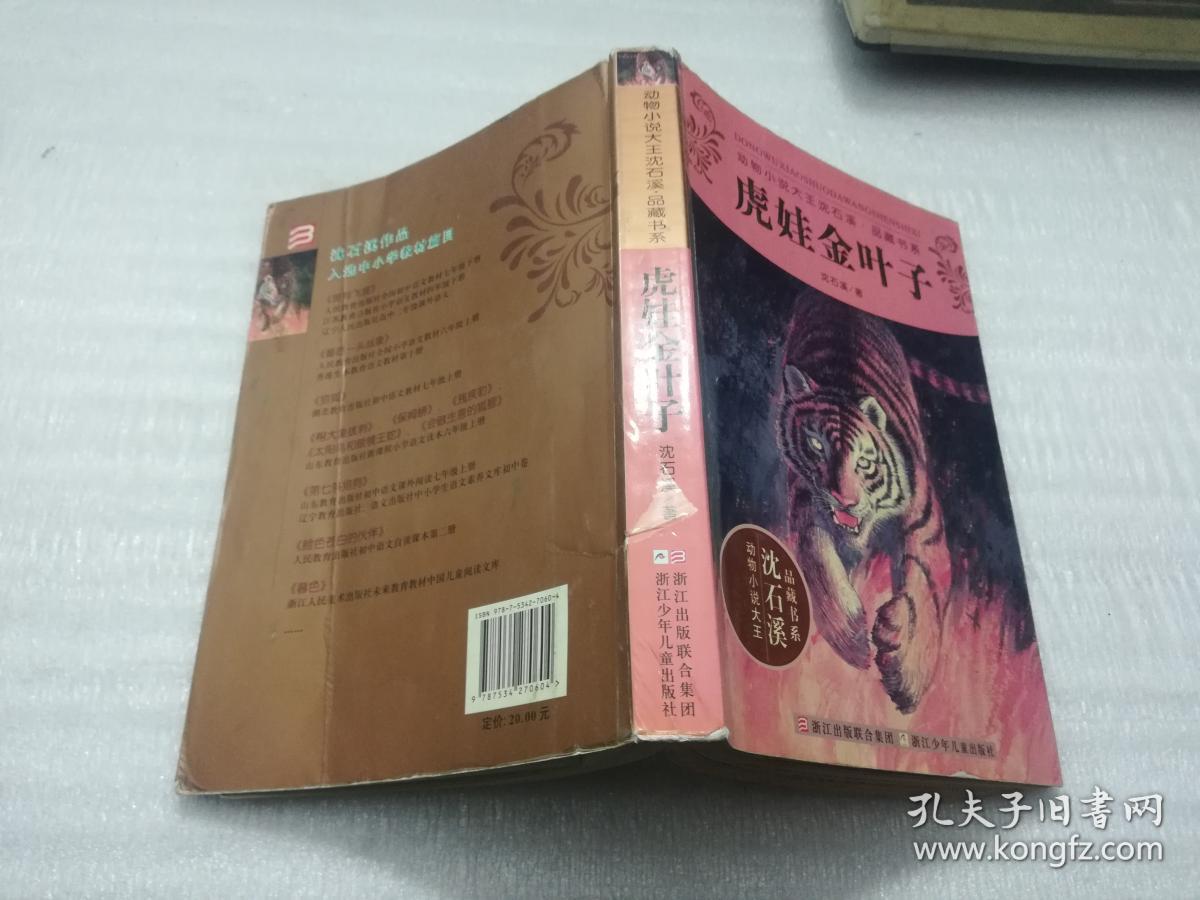 动物小说大王沈石溪·品藏书系:虎娃金叶子