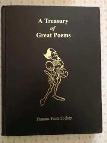 A Treasury of  Great Poems  Famous Poets Society
