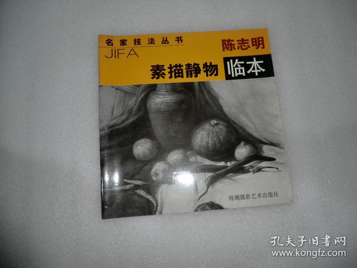名家技法丛书 陈志明素描静物临本 k17