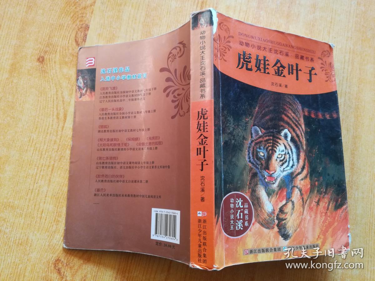 动物小说大王沈石溪品藏书系:虎娃金叶子