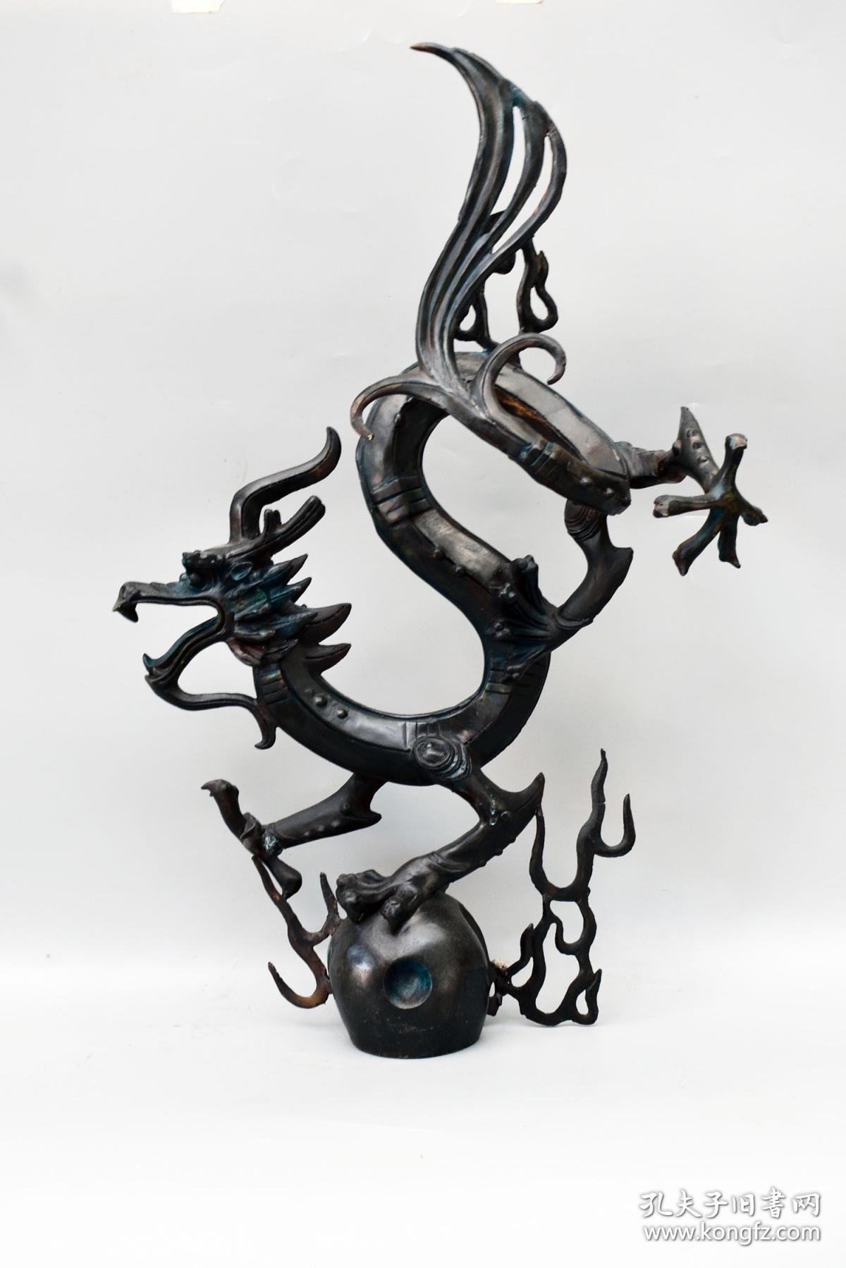 雕塑铸铜雕塑大师韩美林中国龙164366cm国家一级美术师清华大学美术