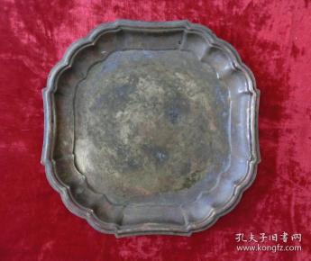 七十年代铜盘子