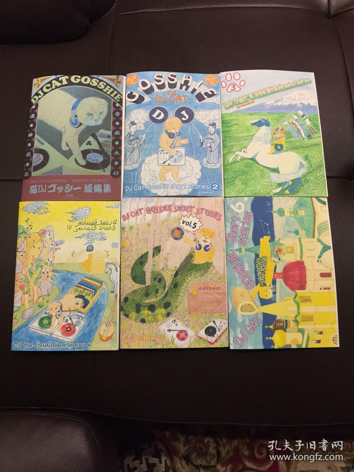 英文版漫画猫djゴッシ 全6册 孔夫子旧书网