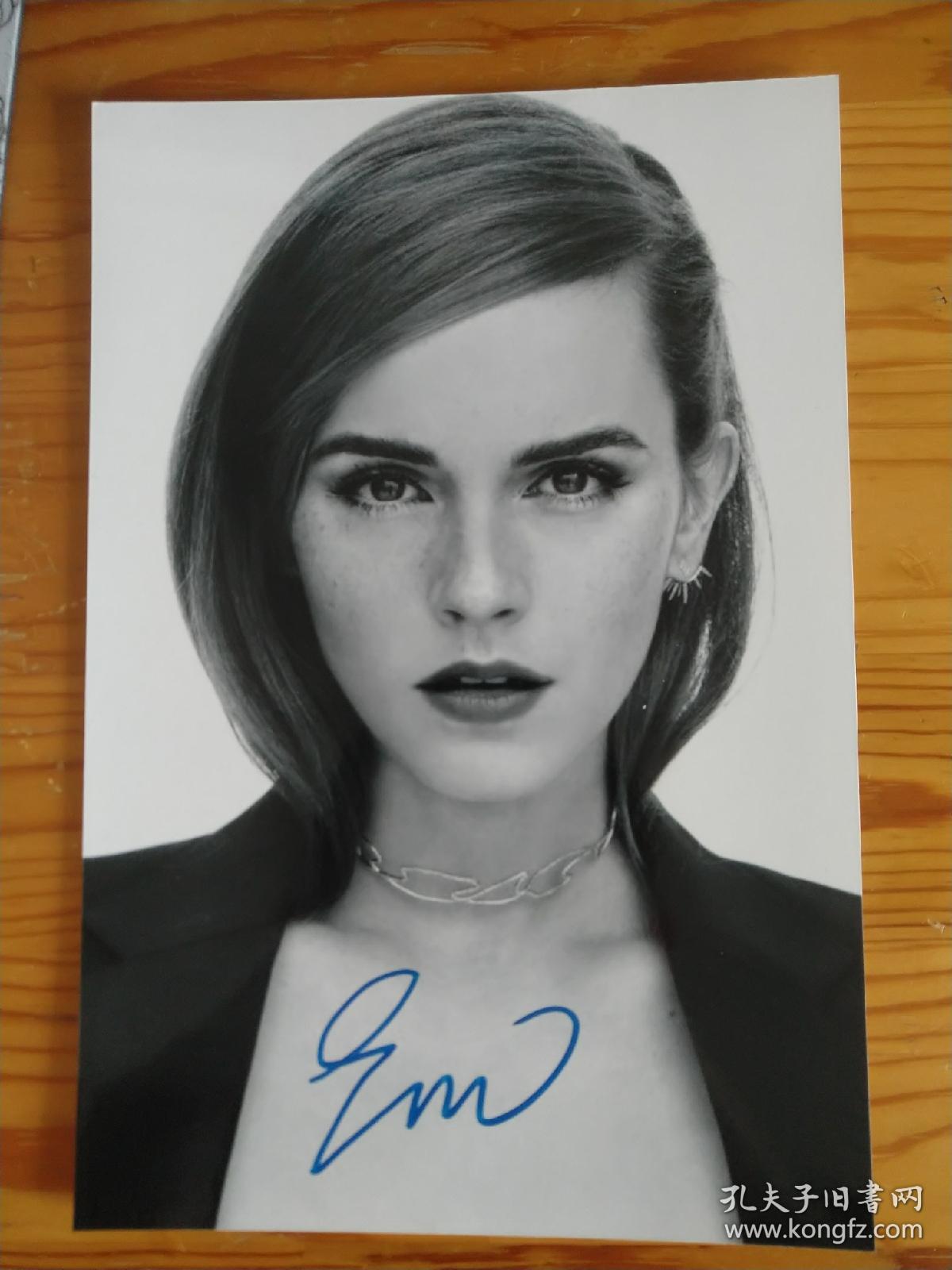 签名照哈利波特赫敏饰演者艾玛沃特森签名照购于bet365
