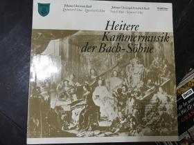 黑胶原版唱片HEITERE KAMMERMUSIK DER BACH-SOBNE