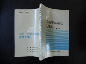 河南青年运动大事记(1949-1989) 下编