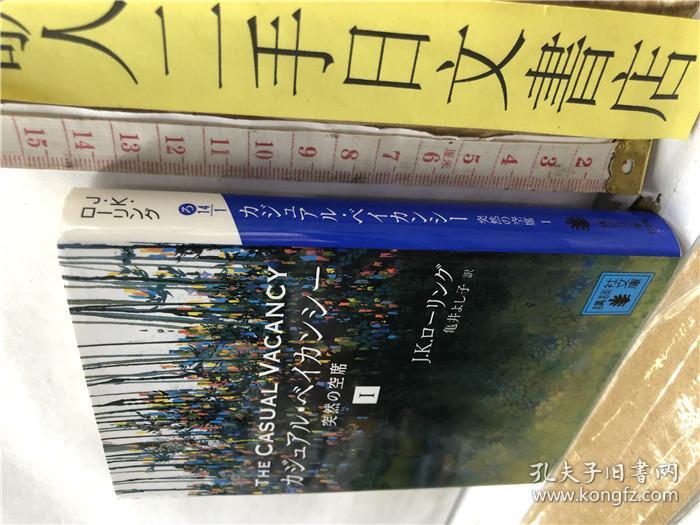 欧米翻译小说书カジュアル ベイカンシー突然の空席the Casual Vacancy 偶发空缺j K 罗琳講談社文庫日文原版64开翻译小说 孔夫子旧书网 欧米翻译小说书カジュアル ベイカンシー突然の空席the Casual Vacancy 偶发空缺j K 罗琳講談社文庫日文原版64开翻译小说 孔夫子旧书网