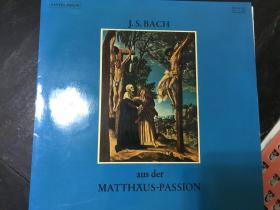 黑胶原版唱片J.S.BACH AUS DER MATTHAUS-PASSION